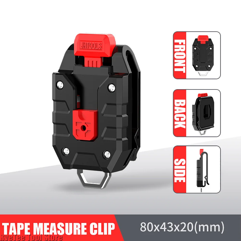 Tape Dispenser Weighted - 新しいユニバーサル巻尺クイックハンギングベルトクリップタジマミルウォーキーデジタル測定テープレーザーマンギフト