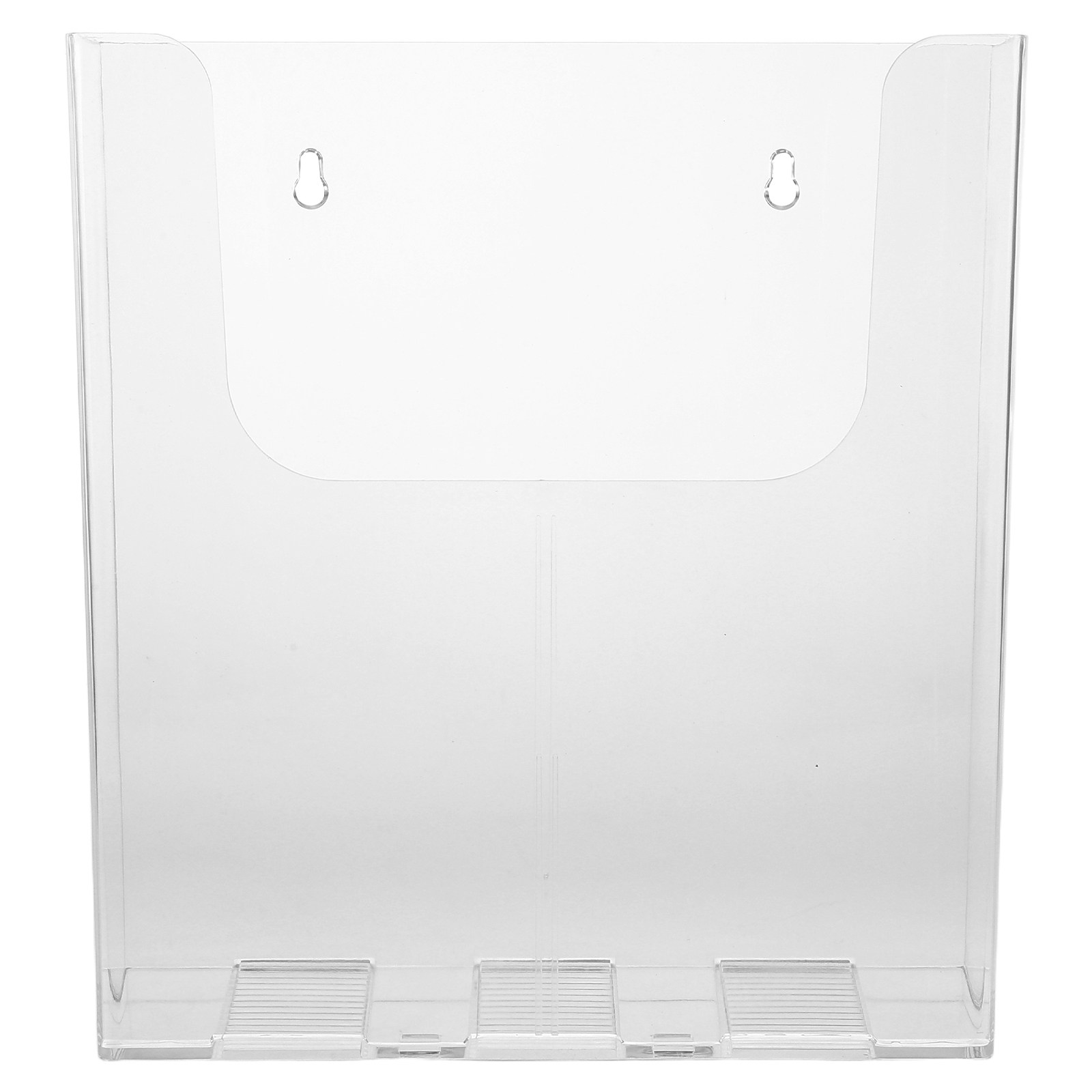 透明アクリル製壁掛けファイルオーガナイザー A4ドキュメント - Magazine Holder Rack のレビューと価格