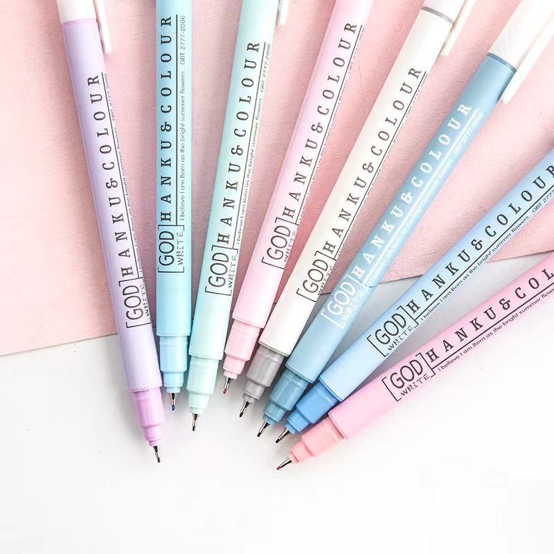 8 色 0.4 ミリメートル極細カラーペン水性ジャーナルプラ - Correction Pen Fine のレビューと価格