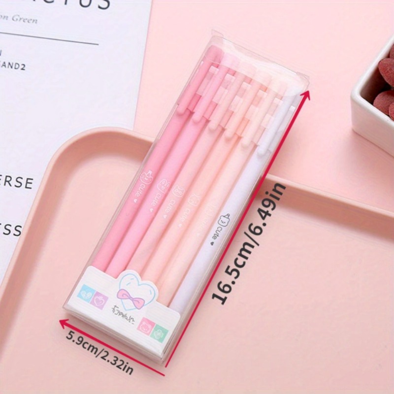 6本入りジェルペンセット、1箱6本入り、速乾性ブラックジェル - Correction Pen Fine のレビューと価格