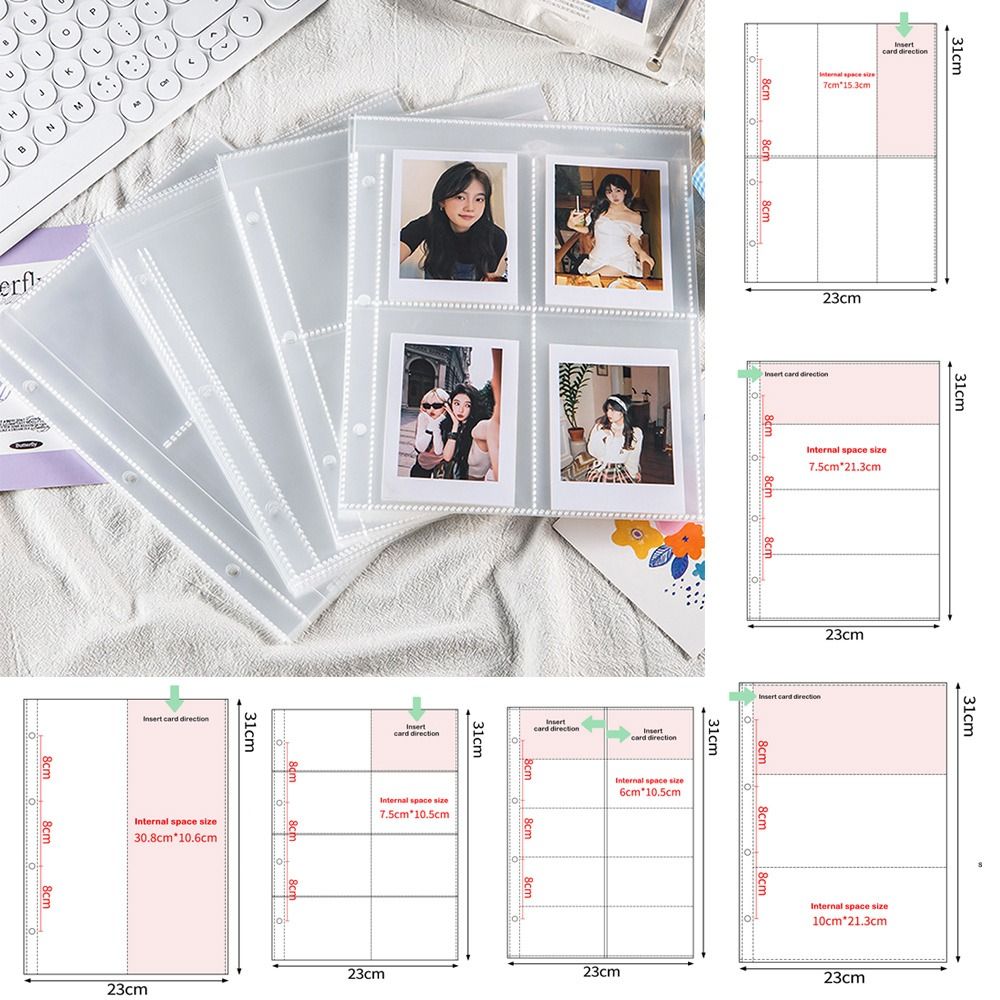 10 個透明 A4 Kpop フォトカードバインダー PP  - Binder A4 Lever のレビューと価格