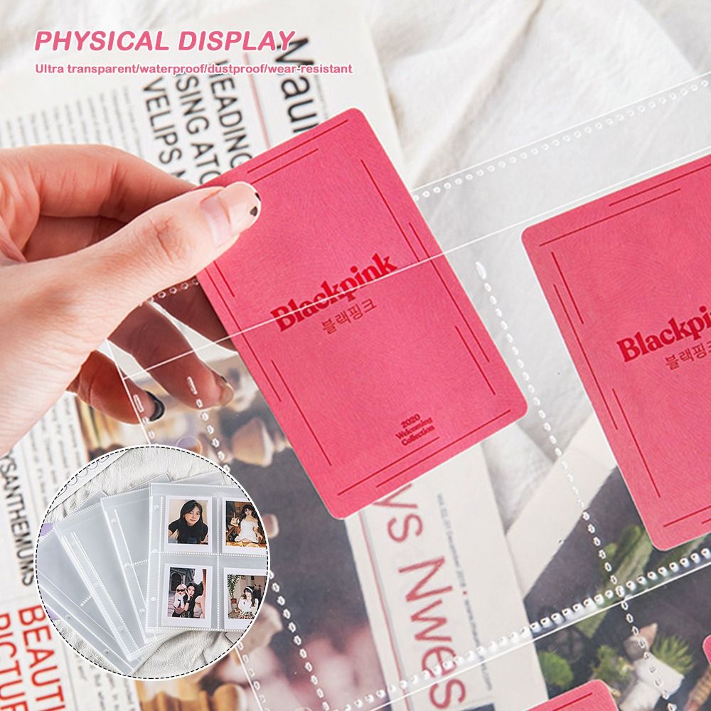 10 個透明 A4 Kpop フォトカードバインダー PP  - Binder A4 Lever のレビューと価格
