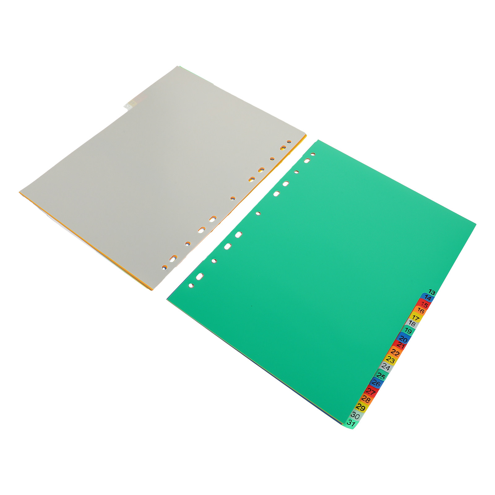 1セット ナンバーインデックスページ A4 11穴タブ付きデ - Tab Divider A4 のレビューと価格