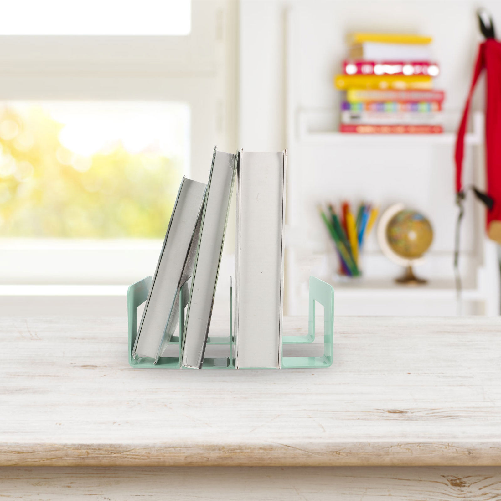 デスクトップブックホルダー、棚、マガジンファイルラックオーガ - Magazine Holder Rack のレビューと価格