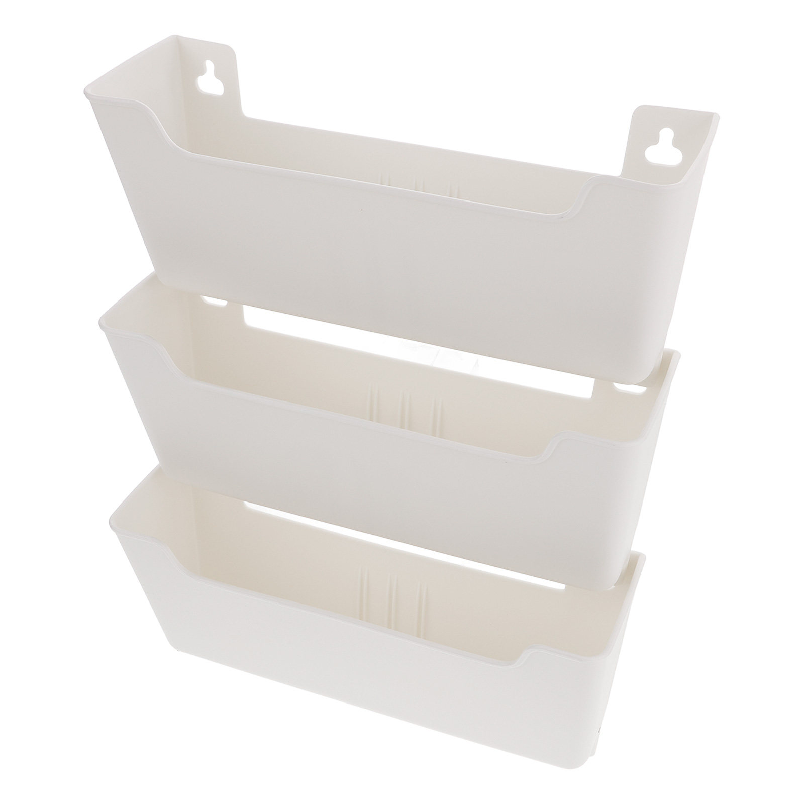 1セット クリアウォールファイルオーガナイザー プラスチック - Magazine Holder Rack のレビューと価格