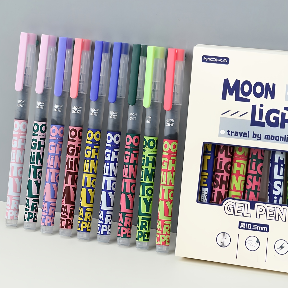 9本 速乾性インクボールペン - 0.5mm極細 - 液体イ - Correction Pen Fine のレビューと価格
