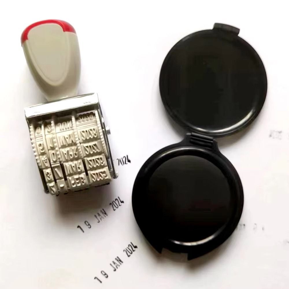 実用的なデジタル日付ホイールスタンプ ヴィンテージ調節可能な - Rubber Date Stamp のレビューと価格
