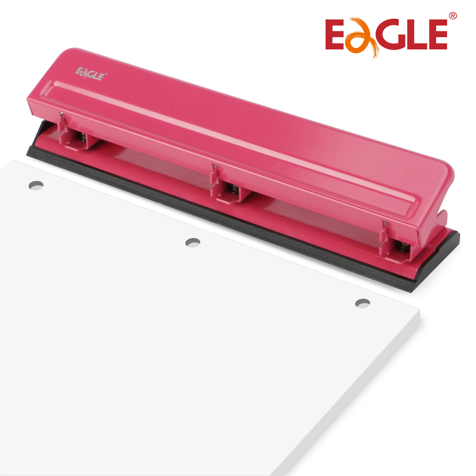 EAGLE 3穴パンチ A4用紙対応、12枚綴じ対応、頑丈な - Binder A4 Lever のレビューと価格