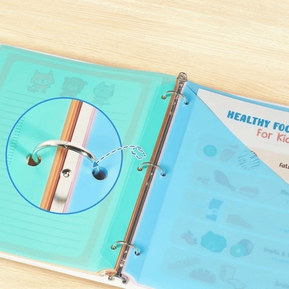 A4パステルバインダーディバイダー8枚、8タブディバイダー、 - Tab Divider A4 のレビューと価格